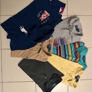 Bundle of 5 vintage Polo Ralph Lauren polo